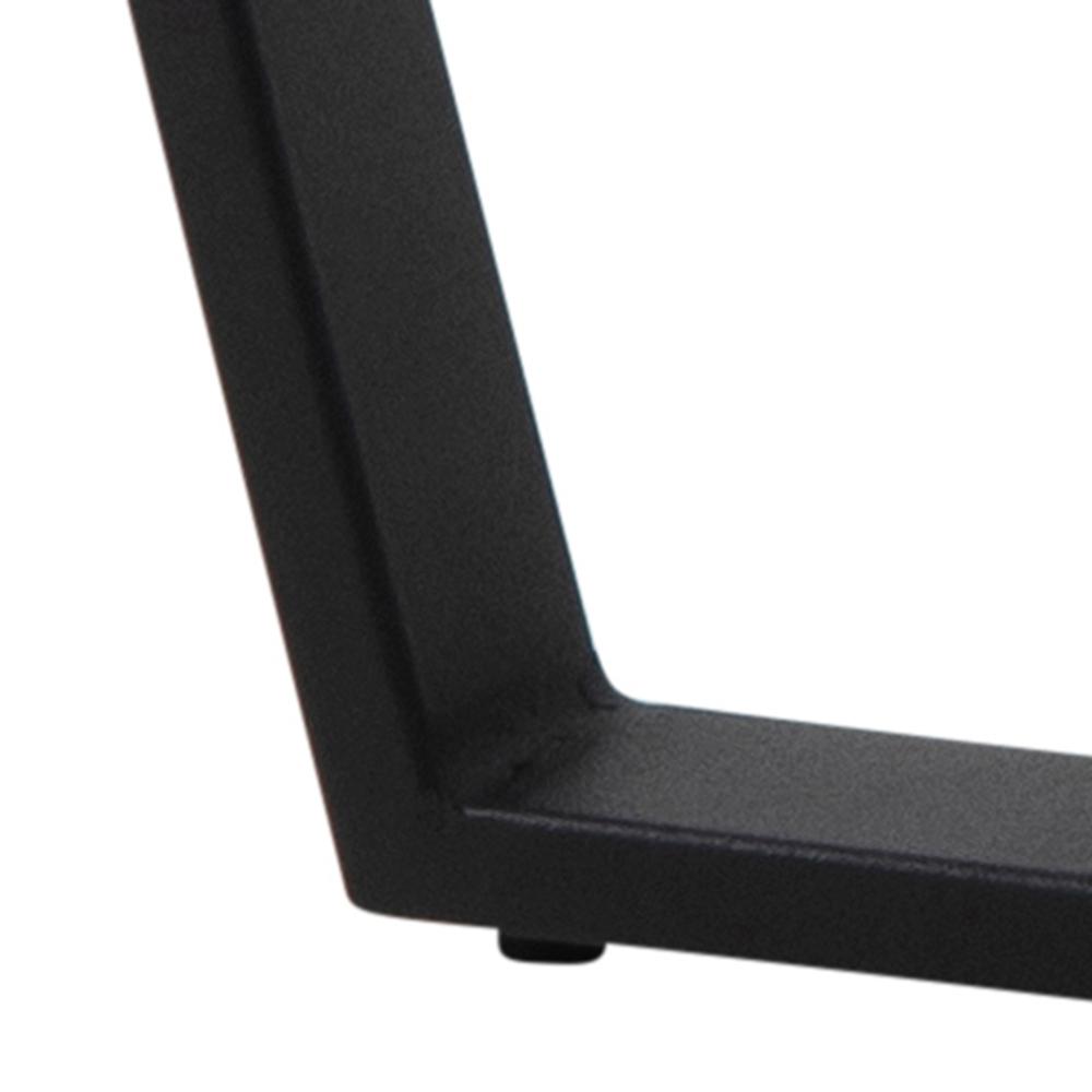 Rynna geformter schwarzer Kaffeetisch