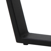 Rynna geformter schwarzer Kaffeetisch