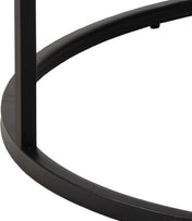 Nerra runder weißer Kaffeetisch