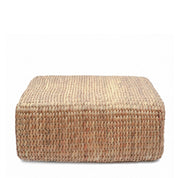 Hyacinth natural pouf