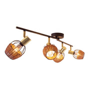 Handcrafted Luxury Corbis Ceiling Lamp in Black and Gold