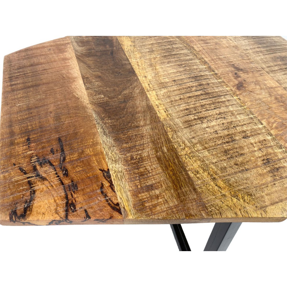 Handmade Artisan Side Table - Timeless Luxury Design in Black