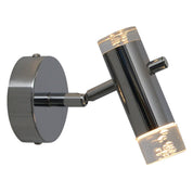 Handcrafted Luxury LED Ceiling Light in Chrome and Acrylic