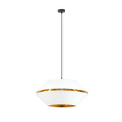 LUNOR 1 White Gold Pendant Lamp