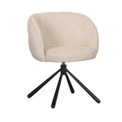 Bespoke FANNUR PTP Rotating Chair in Elegant Beige Tones