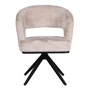 Elegant Hand-Finished Avena Chairs in Cream - Artisanal Design