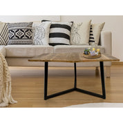 Handcrafted Recycled Wood Coffee Table – Industrial Artisan Design (Made in Germany)