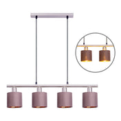 Handgefertigte Luxus-Hängeleuchte in natürlichem Satin-Finish