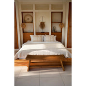 Handcrafted Luxury Suar Bench - Timeless Artisan Design