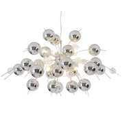 Timeless Artisan Pendant Lamp in Chrome with Natural Elegance