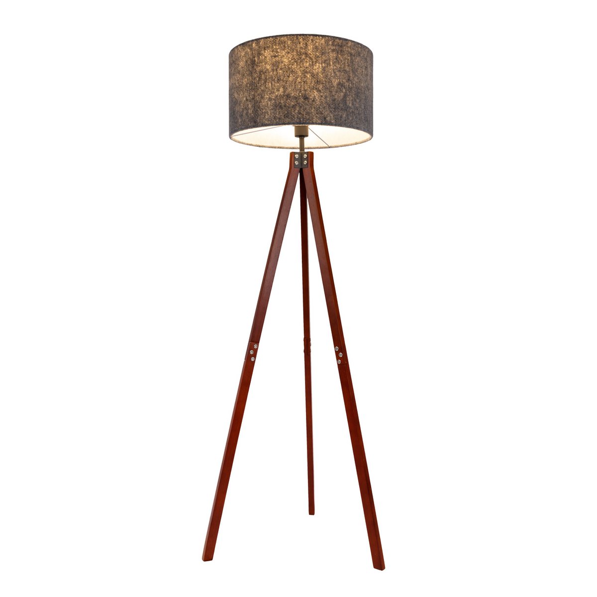 Handmade Luxury Standing Lamp in Natural Materials - Timeless Design