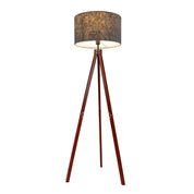 Handmade Luxury Standing Lamp in Natural Materials - Timeless Design