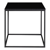 Vita Side Table - Side table, black, black frame 45x45x45 cm