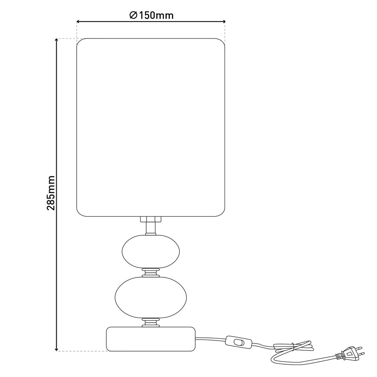 Handcrafted Artisan Luxury Table Lamp in Timeless Design