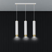 LYONN 3 White Gold Pendant Lamp