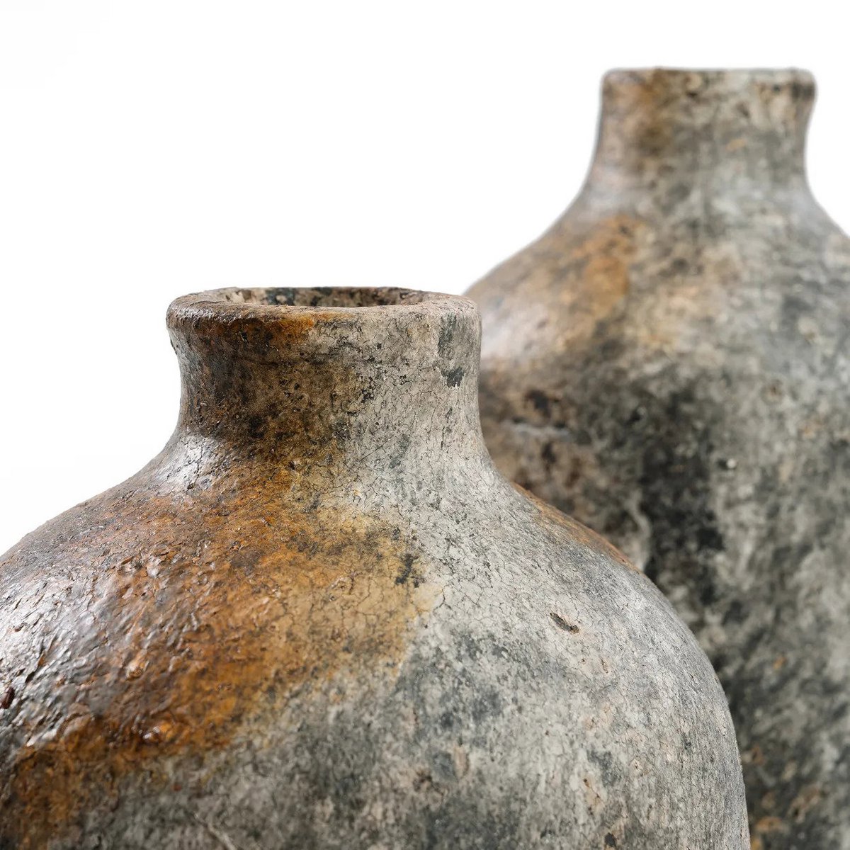 Timeless Artisan Vase in Antique Grey - Luxury Handmade Design