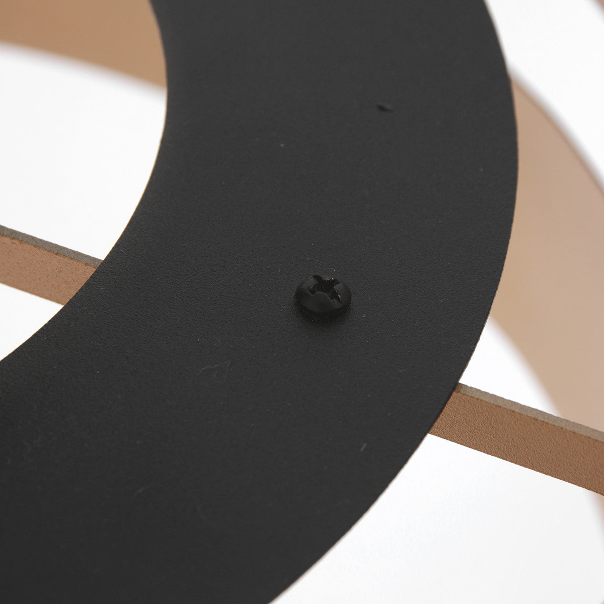 Aurelia schwarze/goldene Metall-Hängeleuchte