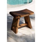 Suar wooden bench stool