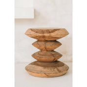 Teak summer vibe stool