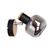 Handcrafted Fumoso Glass Wall Lamp - Timeless Artisan Design