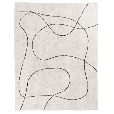 Alina Baumwollteppich 160x230 cm – Naturfarben