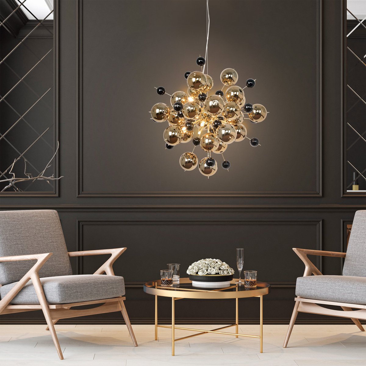 Handcrafted Luxury Pendant Lamp - Timeless Artisan Design