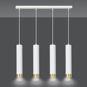 LYONN 4 White Gold Pendant Lamp