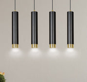 LYONN 4 Black Gold Pendant Lamp