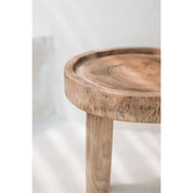 Luxury Handmade Artisan Side Table - Timeless Natural Design