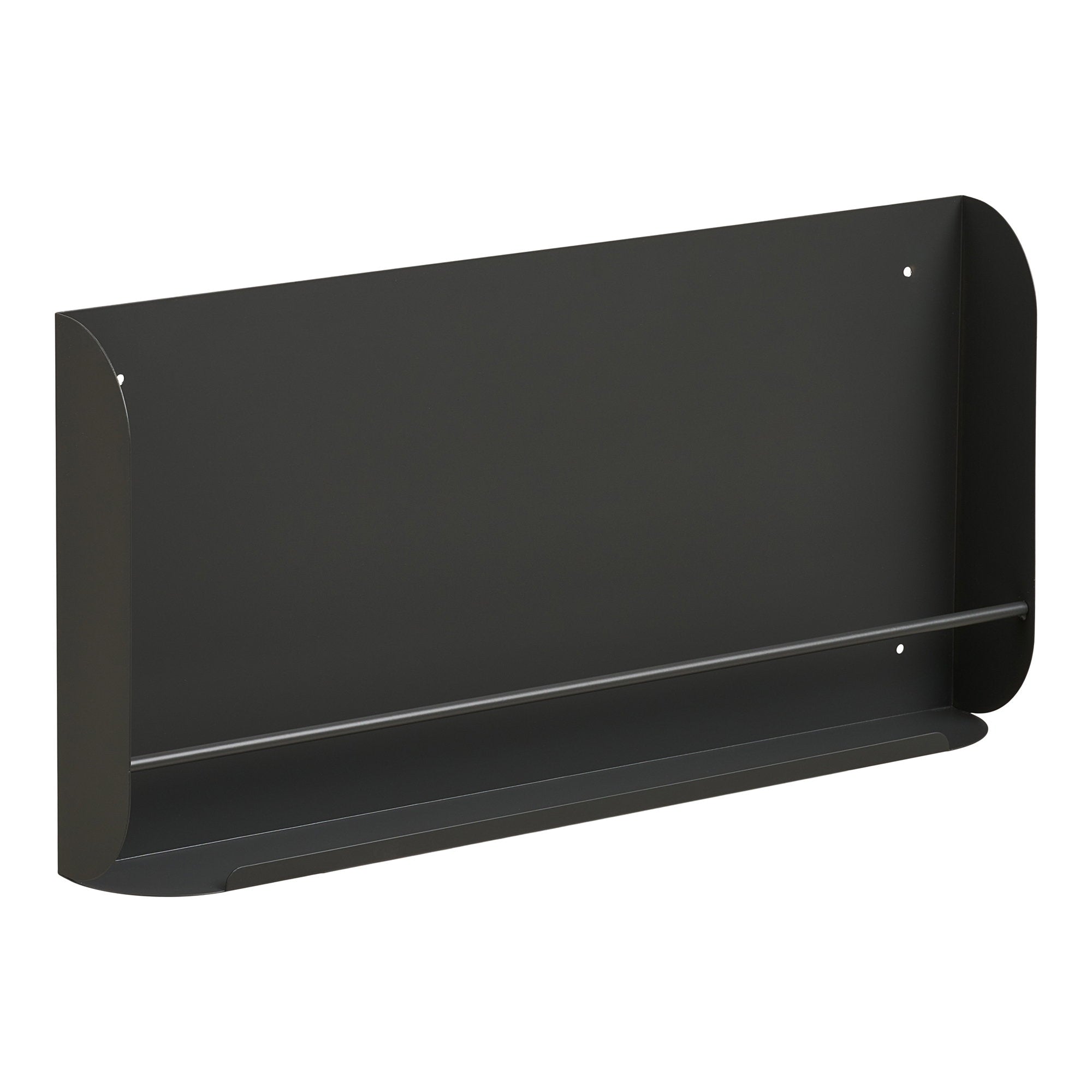 Volterra Wall Shelf - Wall shelf, metal, dark grey 60x7x30 cm