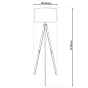 Handgefertigte Luxus-Stehlampe aus Naturmaterialien – Zeitloses Design