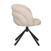 Bespoke FANNUR PTP Rotating Chair in Elegant Beige Tones
