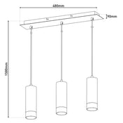 Zeitlose handgefertigte schwarze Metall-Hängeleuchte – Kunsthandwerkliches Design