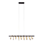 Handgefertigte Luxus-LED-Hängeleuchte für zeitlose Gestaltungseleganz