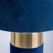 Mary Gold blaue Tischlampe