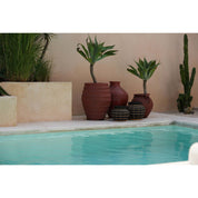 Handcrafted Black Belly Vase – Timeless Artisan Design