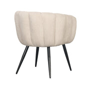 FANNUR PTP Beige Breeze Chairs - Elegant, Hand-Finished Duo