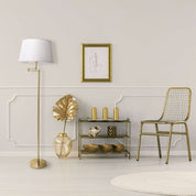 Timeless Artisan Standing Lamp in Premium Matt Brass Finish