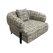 Handcrafted Luxury Lounge Chair Amon in Authentic Natural Design