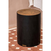 Canyon natural wood stool