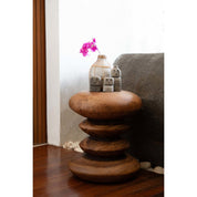 Teak summer vibe stool