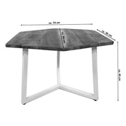 Handcrafted Recycled Wood Coffee Table – Industrial Artisan Design (Made in Germany)