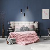 Zeitlose handgefertigte schwarze Metall-Hängeleuchte – Kunsthandwerkliches Design