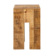 Handcrafted Luxury Artisan Stool in Premium Mango Wood Design