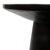 Timeless Handmade Artisan Side Table in Premium Black Finish