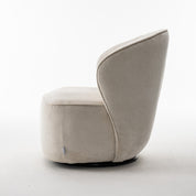 Draaifauteuil Elodie loris cream