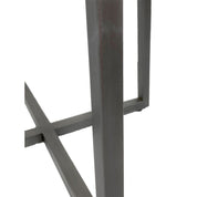 Handcrafted Luxury Round Coffee Table with Artisan Metal Frame