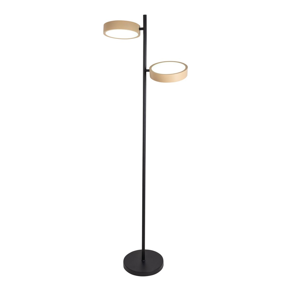 Timeless Handmade LED Floor Lamp Tessa with Natural Design