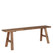 Artisan Handmade Luxury Bench - Timeless Design in Brown