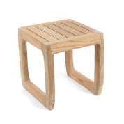 Symi reclaimed teak stool